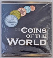 DN 'A Világ Pénzérméi' Térképes Album A Világ Különböz? Pénzérméivel T:1,1-
ND 'Coins Of The World' Album With Map And C - Unclassified