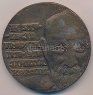 Lengyelország ~1978. 'Janusz Korczak' Br Emlékérem (75mm) T:2
Poland ~1978. 'Janusz Korczak' Br Commemorative Medal (75m - Zonder Classificatie