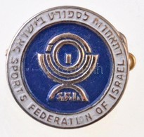 Izrael DN 'Izraeli Sport Szövetség' Fém Jelvény (17mm) T:2
Israel ND 'Sports Federation Of Israel' Metal Badge (17mm) C: - Unclassified