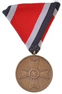 Német Harmadik Birodalom 1939. 'Háborús Érdemérem' Br Kitüntetés Mellszalaggal (32mm) T:2
German Third Reich 1939. 'War  - Non Classés