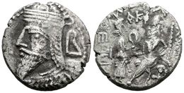 27 VOLOGASES VI. Tetradracma. 208-228 A.C. Reyes De Parthia. Seleukeia En El Tigris. A/ Busto Barbado A Izquierda Con Ti - Sonstige & Ohne Zuordnung
