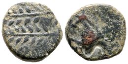 140 KETOVION-SALACIA. Semis. 150-50 A.C. Alcácer De Sal (Portugal). A/ Dos Espigas A La Izquierda, Creciente Exterior Co - Otros & Sin Clasificación