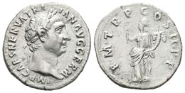 251 TRAJANO. Denario. 98-117 D.C. Roma. A/ Busto Laureado A Derecha. IMP CAES NERVA TRAIAN AVG GERM. R/ Felicitas Estant - Republiek (280 BC Tot 27 BC)