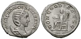 297 OTACILIA SEVERA. Antoniniano. 244-249 D.C. Roma. A/ Busto Con Diadema Y Drapeado Sobre Creciente A Derecha. M OTACIL - Republic (280 BC To 27 BC)