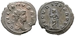 307 GALIENO. Antoniniano. 253-268 D.C. Roma. A/ Busto Radiado A Derecha. GALLIENVS AVG. R/ Securitas Estante A Izquierda - Repubblica (-280 / -27)