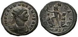 309 AURELIANO. Antoniniano. 274 D.C. Ticinum. A/ Busto Radiado Y Drapeado Con Coraza A Derecha. IMP C AVRELIANVS AVG. R/ - Röm. Republik (-280 / -27)