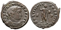 327 CONSTANTINO I. Follis. 307-337 D.C. Lugdunum. A/ Busto Laureado Con Coraza A Derecha. IMP CONSTANTINVS PF AVG. R/ So - Röm. Republik (-280 / -27)