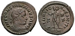 328 CONSTANTINO I. Follis. 306-336 D.C. Londinium. A/ Busto Laureado Con Coraza A Derecha. IMP CONSTANTINVS AVG. R/ Sol  - Repubblica (-280 / -27)