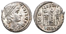 344 CONSTANS I. Follis. 337-350 D.C. Alexandria, 1ª Oficina. A/ Busto Con Diadema, Drapeado Y Con Coraza A Derecha. CONS - República (-280 / -27)