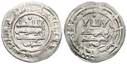 371 CALIFATO DE CORDOBA. Hisham II. Dirham. 383H. Al-Andalus. V-517. Ar. 3,87g. MBC. - Andere & Zonder Classificatie