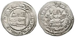 377 CALIFATO DE CORDOBA. Muhammad II. Dirham. 400H. Al-Andalus. V-688; Prieto 4. Ar. 3,69g. MBC+. - Andere & Zonder Classificatie
