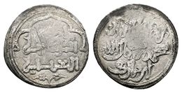 390 TAIFAS ALMORAVIDES. Ibn Malik. Quirate. V-1919. Ar. 0,87g. MBC-. Muy Rara. - Andere & Zonder Classificatie