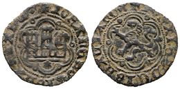 430 JUAN II. Blanca. (1406-1454). Coruña. AB 626. Ve. 1,55g. MBC. - Otros & Sin Clasificación