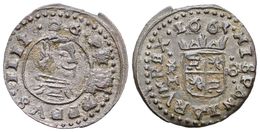 499 FELIPE IV. 8 Maravedís. 1663. Trujillo M. Cal-1641; J.S. M-736. Ae. 1,55g. MBC. - Sonstige & Ohne Zuordnung