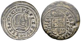 500 FELIPE IV. 16 Maravedís. 1663. Córdoba TM. Cal-1283; J.S. M 60. Ae. 4,35g. EBC-/MBC. Escasa. - Otros & Sin Clasificación