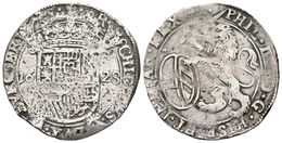 514 FELIPE IV. Escalín. 1628. Bruselas. Vti-571. Ar. 4,86g. MBC. - Sonstige & Ohne Zuordnung