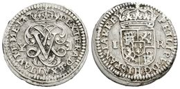 523 FELIPE V. 1 Real. 1707. Segovia Y. El 0 De La Fecha Pequeño. Cal-1687. Ar. 2,86g. MBC+. - Altri & Non Classificati