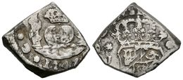 534 FERNANDO VI. 2 Reales. 1747. Guatemala J. Tipo Columnario. Cal-452. Ar. 6,84g. MBC+. Muy Escasa. - Andere & Zonder Classificatie