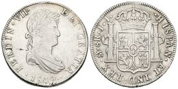 611 FERNANDO VII. 8 Reales. 1819. México JJ. Cal-563. Ar. 26,92g. MBC+. - Sonstige & Ohne Zuordnung