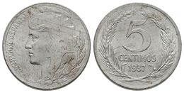 738 II REPUBLICA. 10 Céntimos. 1937. Cal-10. Fe. 3,69g. SC. - Altri & Non Classificati