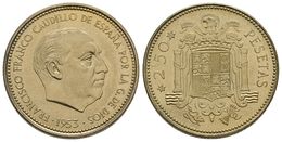 754 ESTADO ESPAÑOL. 2,50 Pesetas. 1953 *19-68. Procedente De Tira F.N.M.T. Tirada: 1.000 Piezas. Cal-71. 6,89g. SC-. Rar - Other & Unclassified