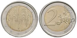 776 JUAN CARLOS I. 2 Euros. 2010 (Conmemorativo). Acuñación Desplazada, Canto Corona Y Núcleo Irregular. 8,48g. EBC. - Andere & Zonder Classificatie