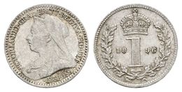 838 GRAN BRETAÑA. 1 Penny. 1896. Km#775. Ar. 0,48g. EBC. - Andere & Zonder Classificatie