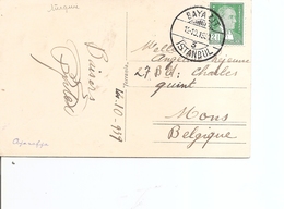 Turquie ( CP De 1931 De Bayazit Vers La Belgique à Voir) - Briefe U. Dokumente