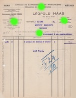 VERVIERS 1950 Léopold Haas  Articles De Carrosserie & Maréchalerie + Causin à Eupen - Straßenhandel Und Kleingewerbe