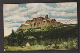 Castle Mountain Near Lake Louise, Alberta - Unused C1915 - Some Wear - Lake Louise