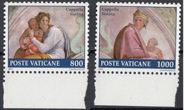 Vaticano 1991 Blf. 903 Lunette Cappella Sistina "Zorababele Abiud Eliacim" Affresco Dipinto Michelangelo MNH Paintings - Religion