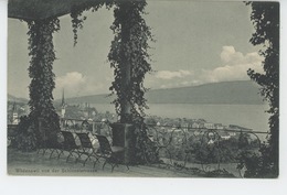 SUISSE - ZÜRICH - Wädenswil Von Der Schlossterrasse - Wädenswil