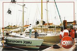 CARTE POSTALE -TRANSPORTS JOYAU - VENDEE GLOBE JUIN 1998 - TIRAGE 500 EXEMPLAIRES - Publicité