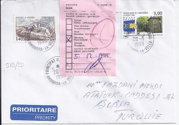 TP N° 510  SUR LETTRE  DU 20.11.98 POUR LA TURQUIE - Covers & Documents