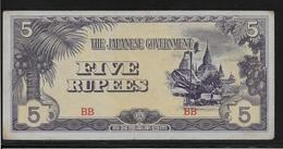 Japon - Japanese Governement - 5 Rupees - SUP - Japan