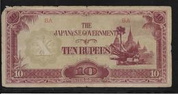 Japon - Japanese Governement - 10 Rupees - B - Japan