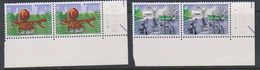 Europa Cept 1987 Switzerland 2v (pair, Corner, Sheet Number) ** Mnh (39141B) - 1987