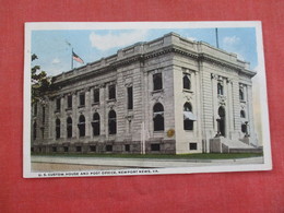 US Custom House & Post Office    Newport News- Virginia >  Ref 2990 - Newport News