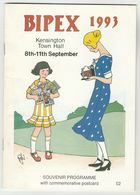 1993 BIPEX  SOUVENIR PROGRAMME Kensington Town Hall Postcard Exhibition Booklet - Libros & Catálogos