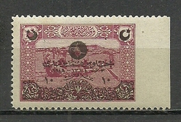 Turkey; 1919 The Accession To The Throne Of Sultan Mohammed VI. ERROR "Imperf. Margin" - Ungebraucht