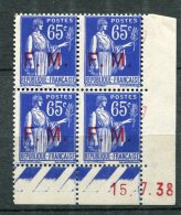 7453  FRANCE  Franchise Militaire 8**   65c C Outremer Type Paix Surchargé F.M   Du  15.7.38     TB - Other & Unclassified