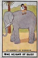 CPA éléphant ELEPHANT écrite - Éléphants
