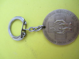 Porte-clés/Fédération Nationale Des Donneurs De Sang Bénévoles/ Bronze Estampé / Vers 1960-70   POC319 - Key-rings
