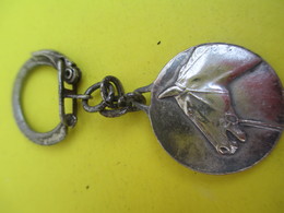 Porte-clés/Bretagne / Tête De Cheval / Café Du Centre / GUERANDE/  Cuivre  Nickelé / Vers 1960 - 1970         POC322 - Porte-clefs