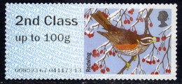 GB 2015 QE2 2nd  Post & Go Redwing Winter Fur Unused No Gum ( 1027 ) - Post & Go (automatenmarken)