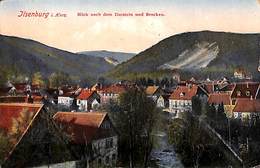 Ilsenburg I. Harz - Blick Nach Dem Ilsestein Und Brocken (1921) - Ilsenburg