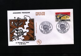 Andorra French 1990 Michel 416 FDC - Cartas & Documentos