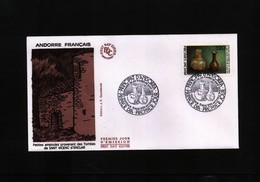 Andorra French 1991 Michel 425 FDC - Lettres & Documents