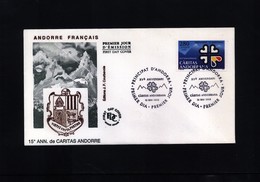 Andorra French 1995 Michel 479 FDC - Briefe U. Dokumente