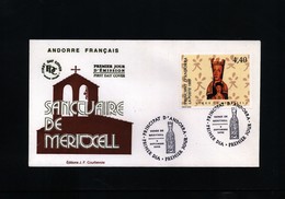 Andorra French 1995 Michel 482 FDC - Briefe U. Dokumente
